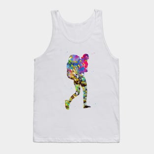 Backpacker Traveling Tank Top